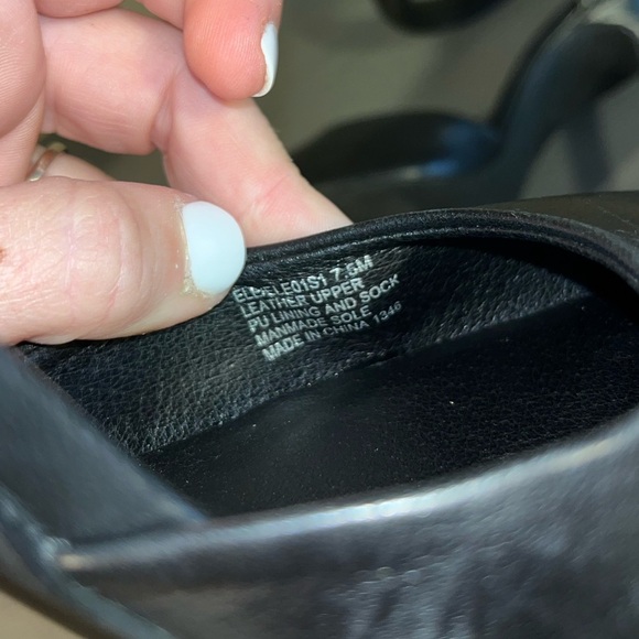 Steve Madden Ele Puff Ankle Strap Leather Pump Heels - Picture 7 of 8